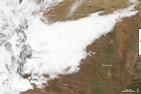 Here's Looking @ Earth... Blizzard Blasting Away (Imagery ...