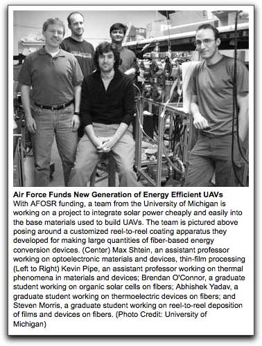 Dr. Shtein + Associates (solar powered UAV) photo