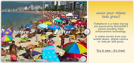 FixMyMovie Website Screen