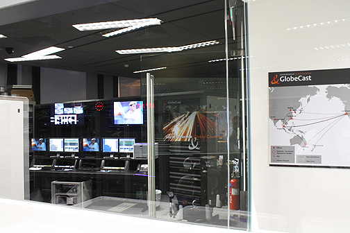 GlobeCast Singapore facility