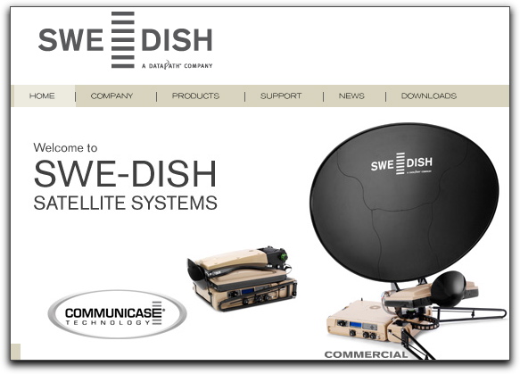 SWE-DISH homepage graphic