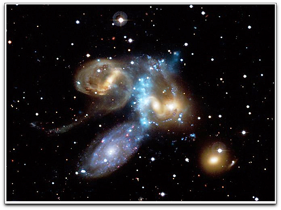 Chandra NASA Stephan's Quintet