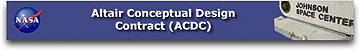 NASA's Altair RFP homepage banner