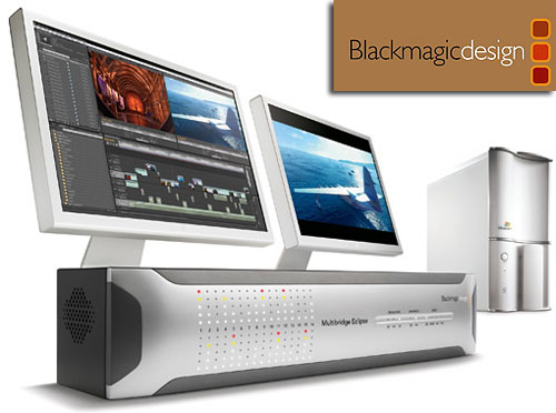 Blackmagic Design logo + Multibridge