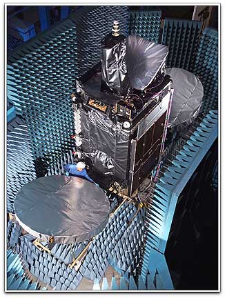 MEASAT 3a undergoing testing @ Orbital