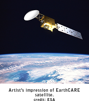ESA EarthCare satellite