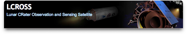 LCROSS banner (NASA)