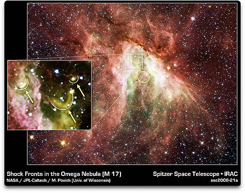 Swan nebula photo 2