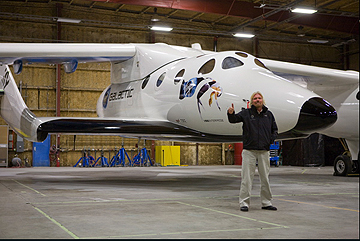 Branson + SpaceShip Two