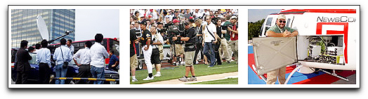 Vislink broadcast graphic