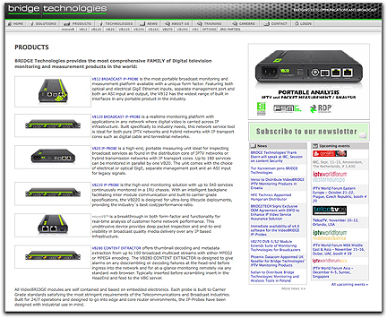 Bridge Tech products