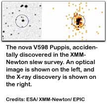 XMM-Newton's nova discovery