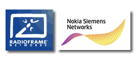 RadioFrame Nets + Nokis Siemens Nets logos