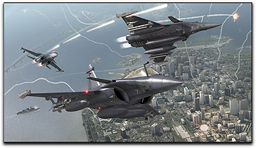 Tom Clancy's HAWX screen