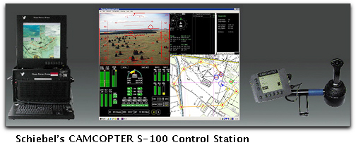 Schiebel Camcopter S-100 UAS control station