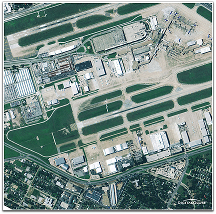 Love Field, Dallas (DigitalGlobe WV2)