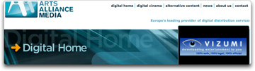 Arts Alliance Media homepage