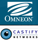 Omneon + Castify logos