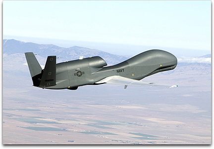 U.S. Navy Global Hawk UAV