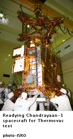 ISRO's Chandrayaan-1 spacecraft