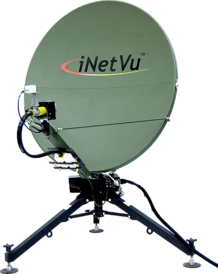 C-COM 1.2m Flyaway antenna