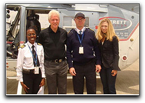 Clinton and Chelsea
