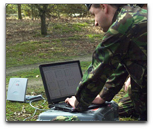 GBAN QWaveform for SDR soldier photo