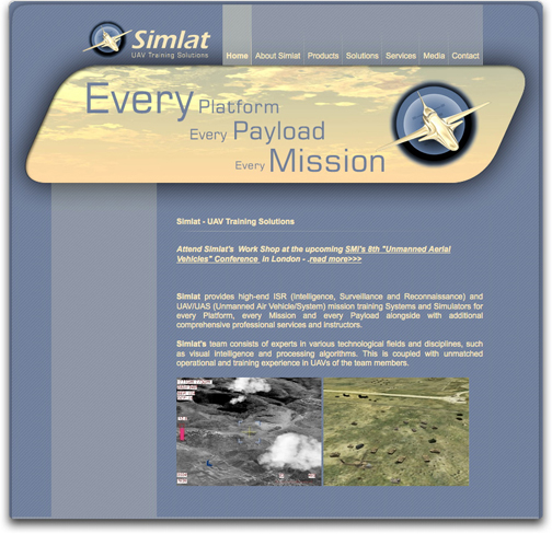 Simlat homepage
