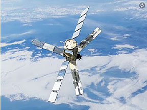 SMOS antennas deployed (ESA)