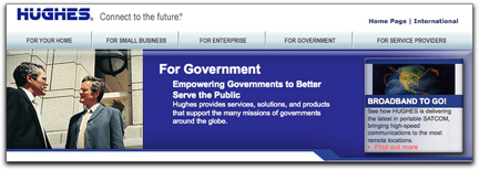 Hughes government page