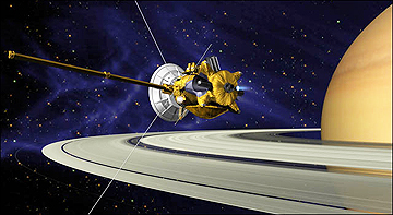 Cassini, artist concept (NASA JPL)