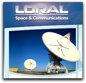 Loral Space & Communications logo + graphic