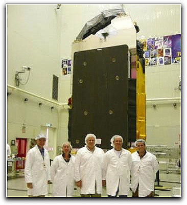 Inmarsat launch team