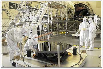 James Webb Telescope's first mirror segment