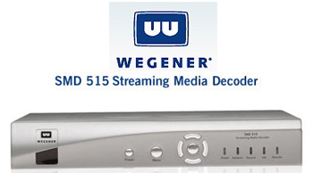 WEGENER logo + SMD 515 STB