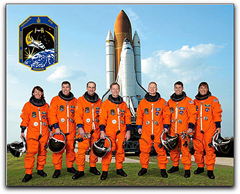 STS 126 team