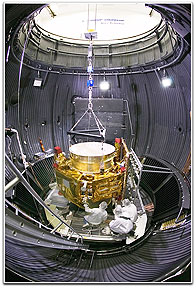 Northrup Grumann's LCROSS vacuum test