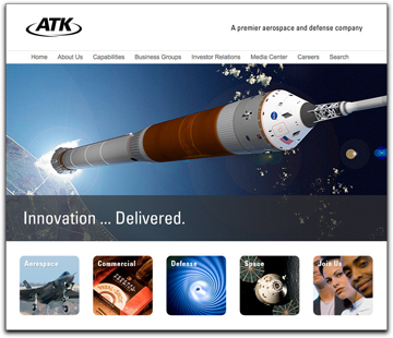 ATK homepage