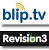 blip.tv + Revision3 logos