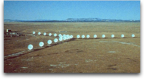 radio telescopes array