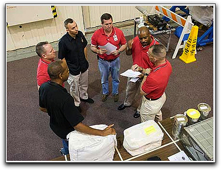 STS-129 crew training @ Johnson