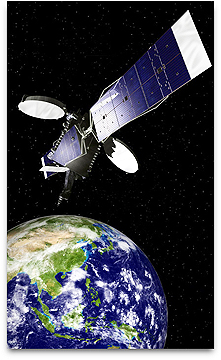 MEASAT-3a satellite