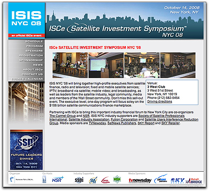 ISIS NYC 08 homepage
