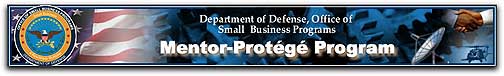 DoD Mentor Protege banner