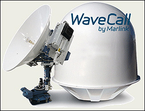 Marlink's WaveCall antenna