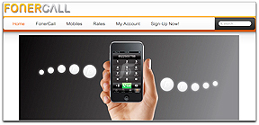 FonerCall homepage