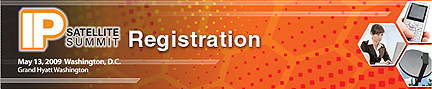 IP Satellite Summit banner