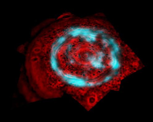 Cassini Aurora Saturn