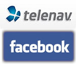 Telenav + Facebook logos