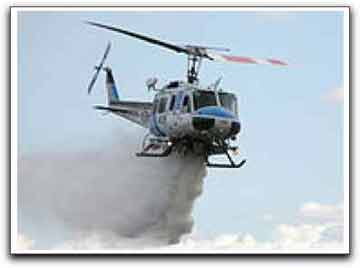 SkyTrac firefighting chopper